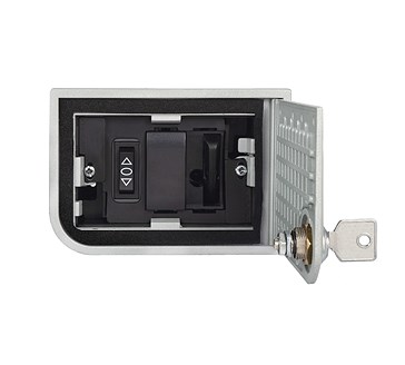 BLINDO3in con sblocco - Telaio porta apparecchi blindato 3 moduli